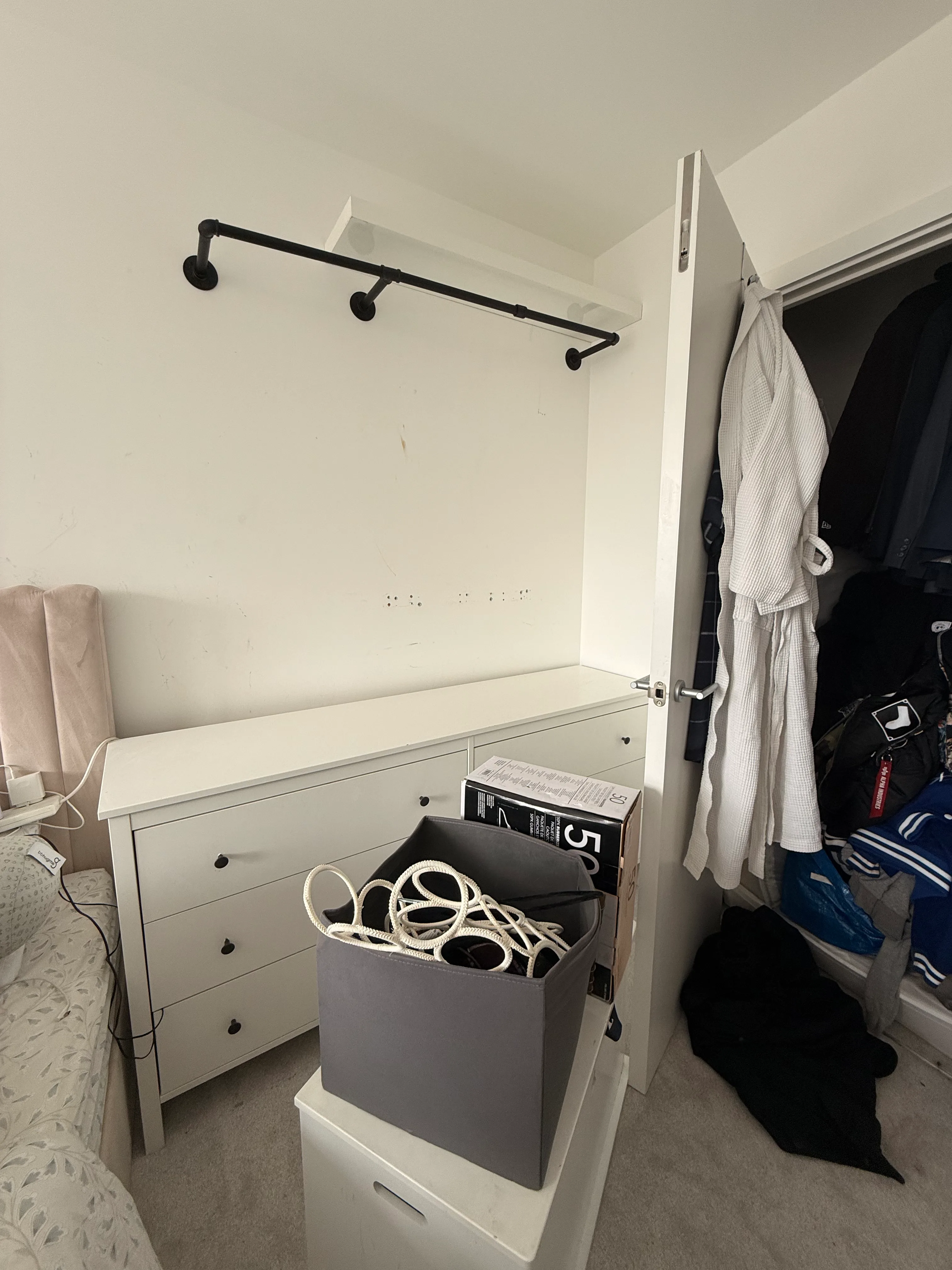 Bedroom before